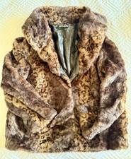 Vintage Faux Fur Leopard