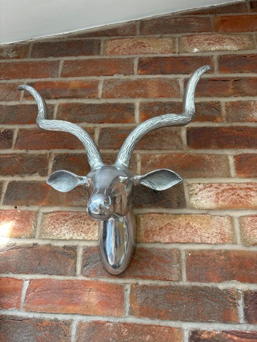 Large aluminium kudu antelope - aluminium,