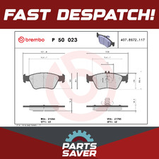 Brake Pads Set fits MERCEDES
