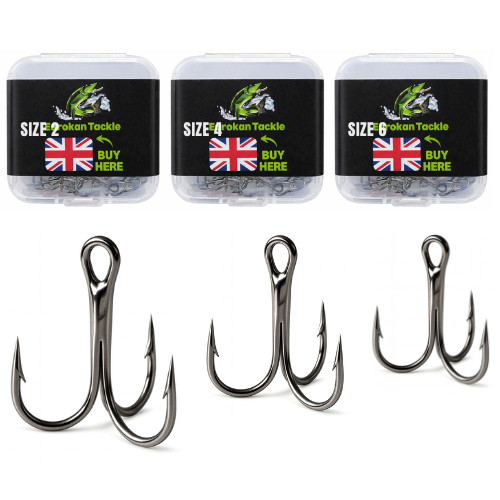 Pike trebles hook fishing - pike,