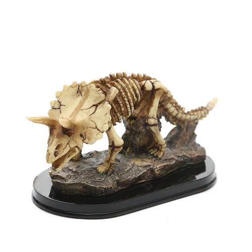 Dinosaur skeleton statue - dinosaur,