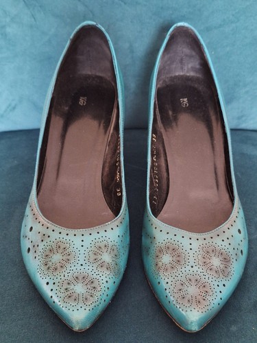Vintage kurt geiger teal - vintage,