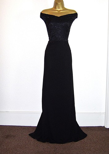 Quiz fab black lace sequin - quiz,