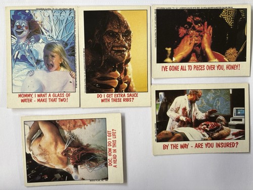 Fright flicks topps - fright,