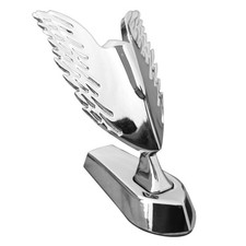Hood Ornament Wings Metal