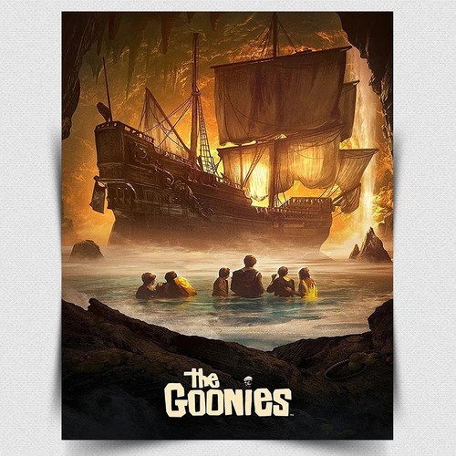 The goonies 1985 metal - metal, sign