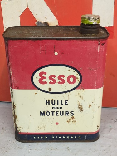 Vintage french esso motor - motor, oil