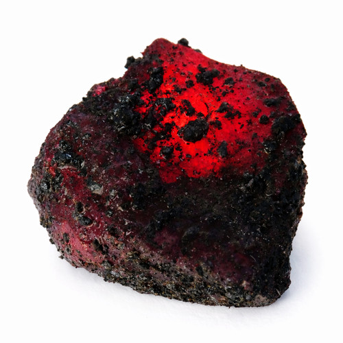 Natural red ruby huge - ct,