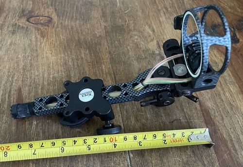 Apex pin archery bow sight - 7,