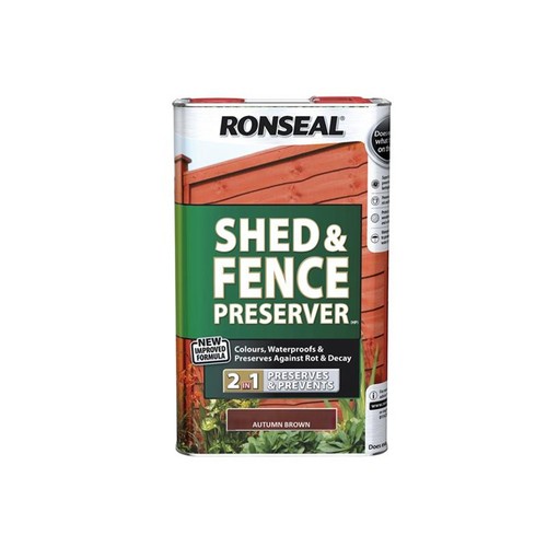 Ronseal shed fence - shed, preserver