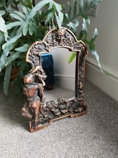Art Nouveau mirror lady