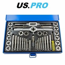 US PRO 40pc SAE / Imperial Tap And Die Set 2626