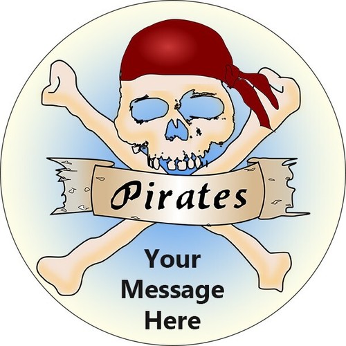 Pirate skull crossbones - pirate,