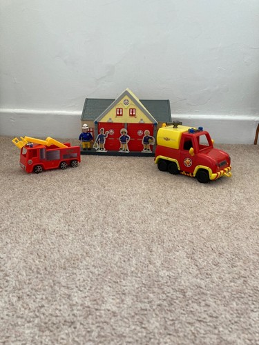 Fireman sam fire station - sam,