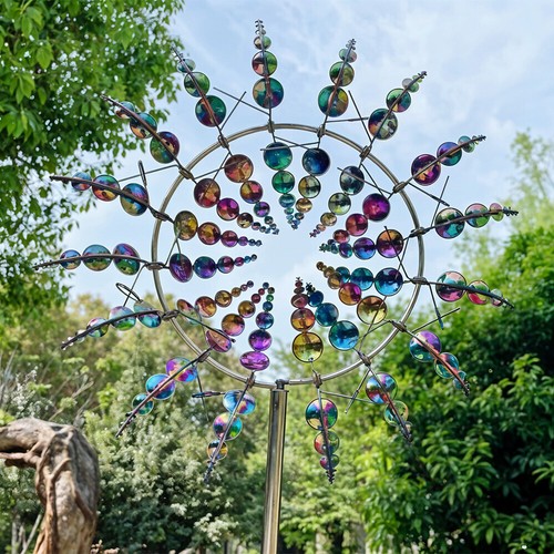 Outdoor metal windmill - outdoor, unique