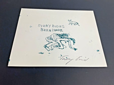 Tracey Emin Lithographic Print "Every Bodies Been There" 1998