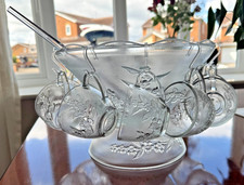Punch bowl set - 12 cups with