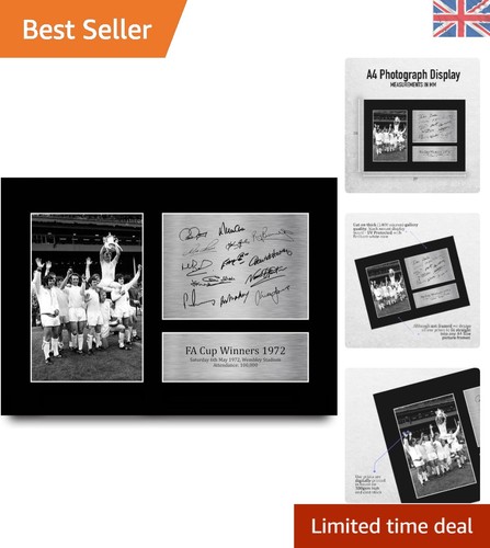 Signed leeds united 1972 fa - a4,