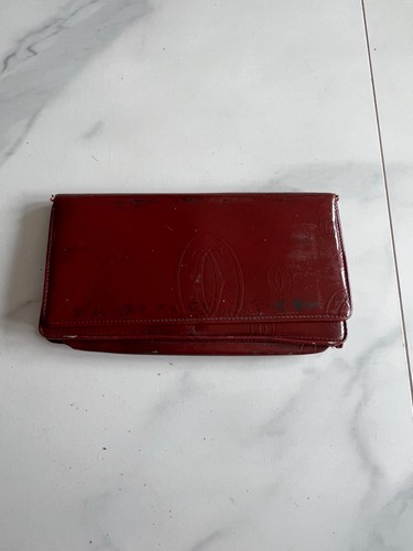 Cartier leather wallet purse - wallet,