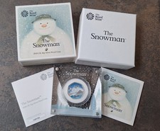 Royal Mint UK 2018 The Snowman