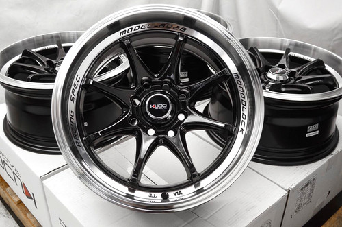 Wheels rims black 4 - black, lugs