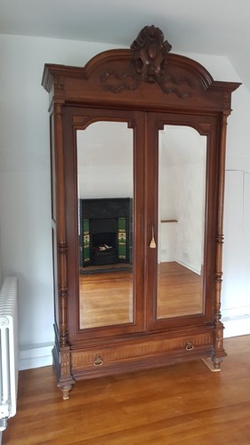 Antique french armoire - french,