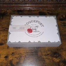 MARKS & SPENCER SET OF 4 CHEESE IMPLEMENTS ROQUEFORT BOXED, SHEEP, COW GOAT
