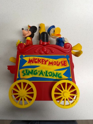 Vintage mickey mouse sing - mickey, a