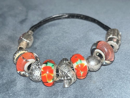 Chamilia charm bracelet with - charm,