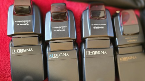 Manual flashes will work on - ,,