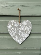 Olive green heart flower