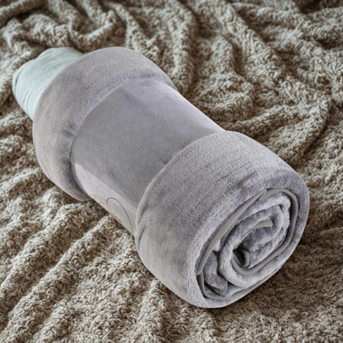 Large faux fur - throw, warm