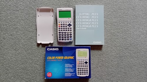 Casio cfx 9850gc plus color - cfx-9850gc,