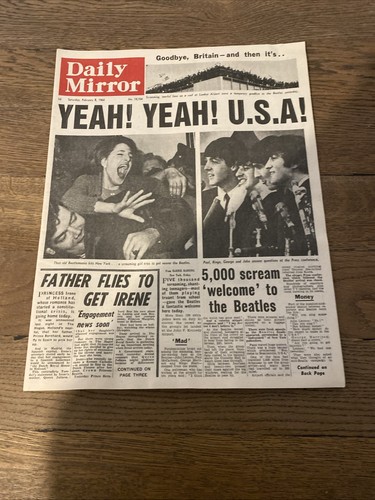 Daily mirror 1964 repro - daily, 8-2-1964