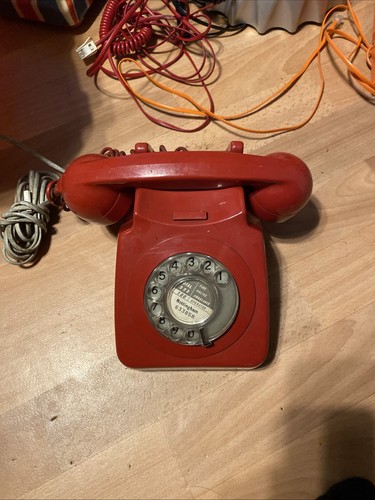 Working red rotary gpo - rotary,