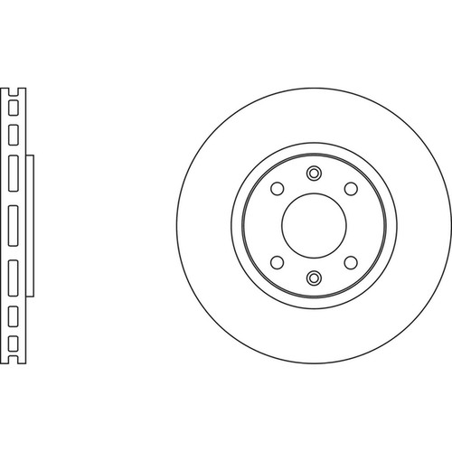Brake discs vented for - brake,
