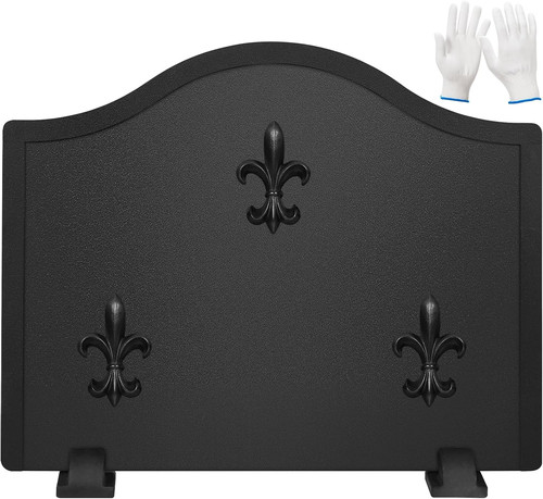 Fireplace fireback steel - fireplace,