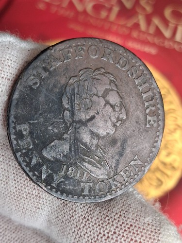 Great britain copper one penny - great,