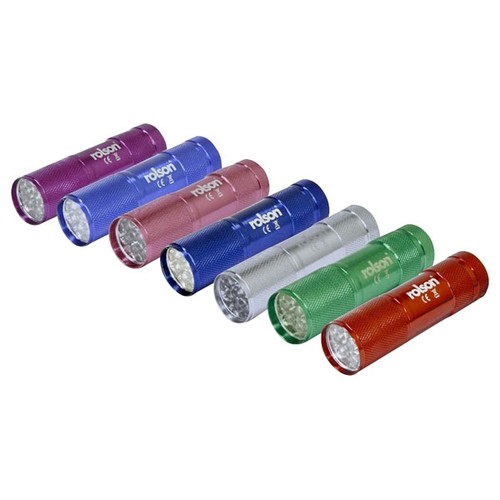 Rolson led aluminium torch - rolson, 9