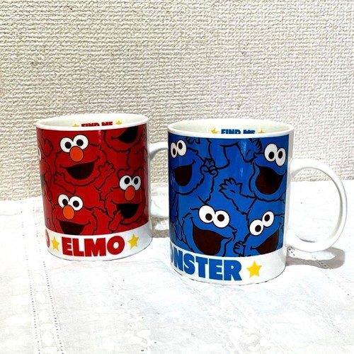 Cookie monster and elmo - monster,