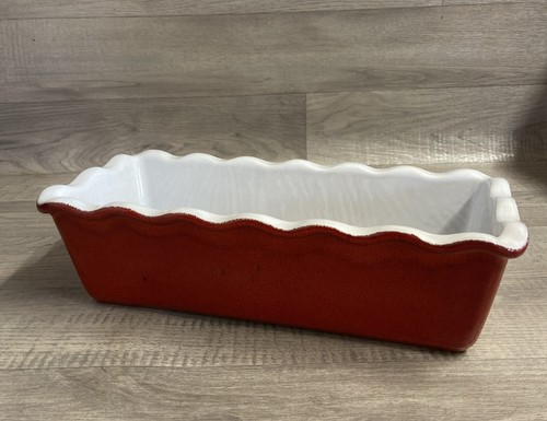 Vintage emile henry scalloped - emile,