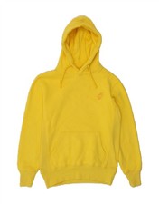 SUPERDRY Mens Hoodie Jumper XS Yellow Cotton CF04