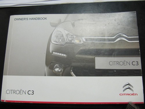 Citroen 2013 owners manual - 2013,