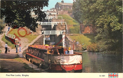 Picture postcard canal five - picture, postcard:;canal,