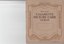 Wills Cigarette Album with set