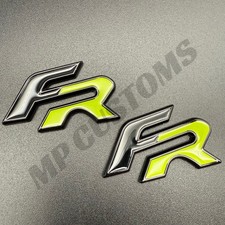 2 Gloss Black Acid Green FR