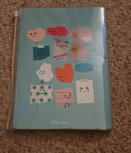 Lined notebook with secure - lined,