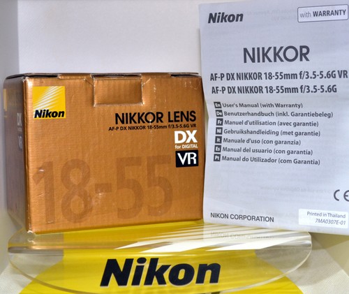 Nikon nikkor 18 55mm - af-p,