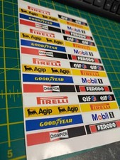Scalextric Slot Car Decal