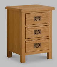 Oak Bedside Table | Fully Assembled | Bedside Locker bedside Cabinet Bedside